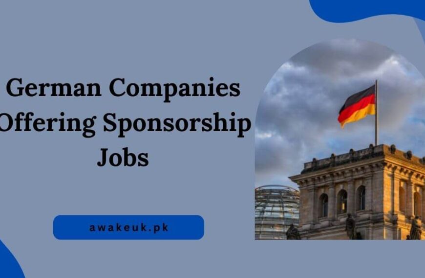 German Companies Offering Sponsorship Jobs