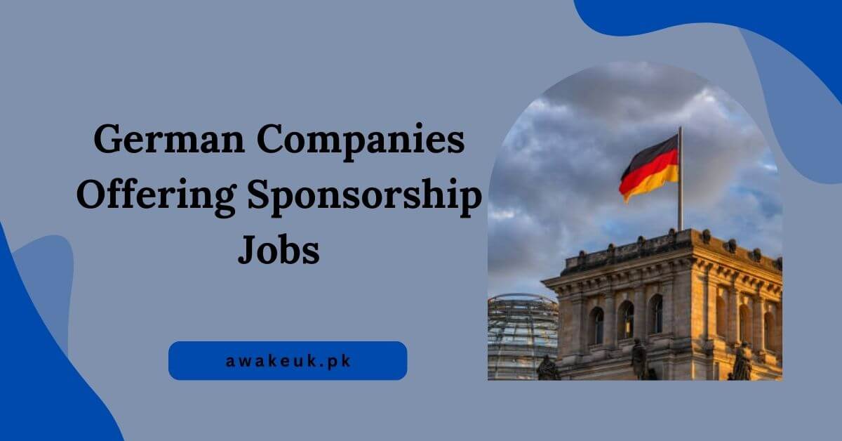 German Companies Offering Sponsorship Jobs