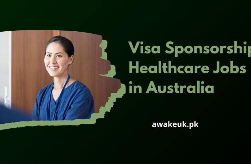 Visa Sponsorship Healthcare Jobs in Australia