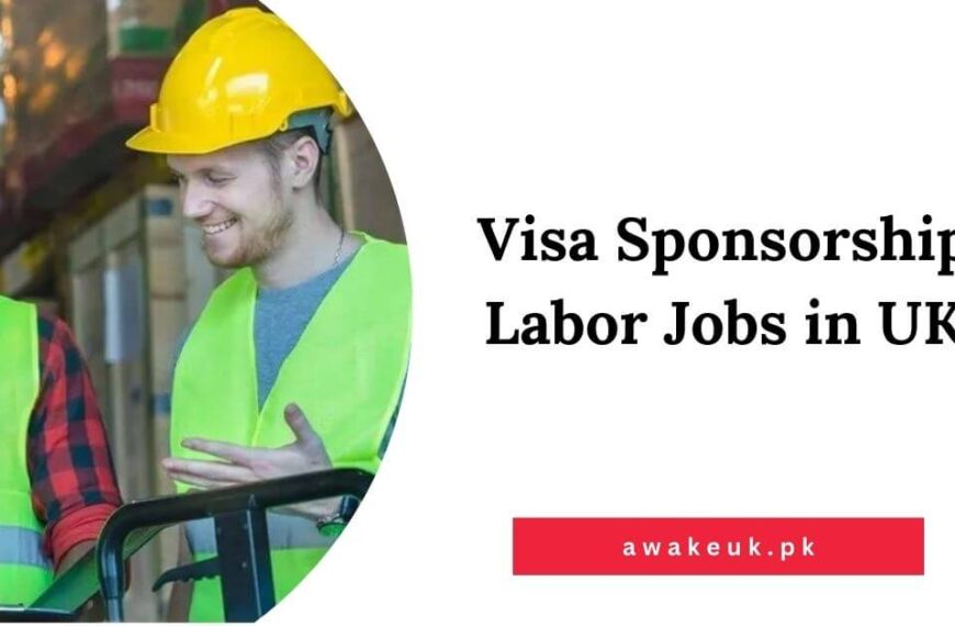 Visa Sponsorship Labor Jobs in UK