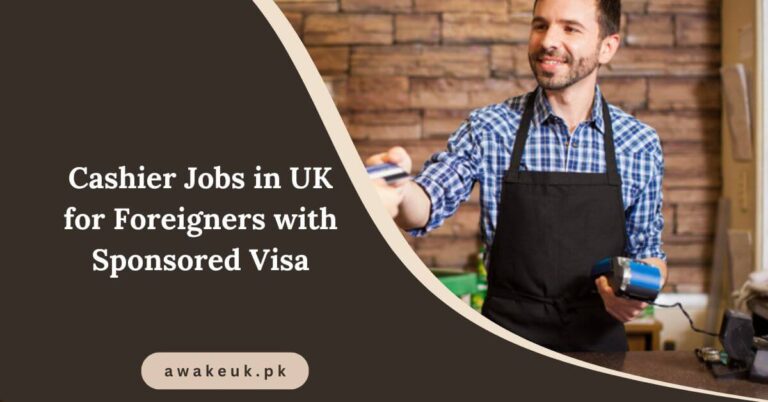 Cashier Jobs in UK for Foreigners with Sponsored Visa