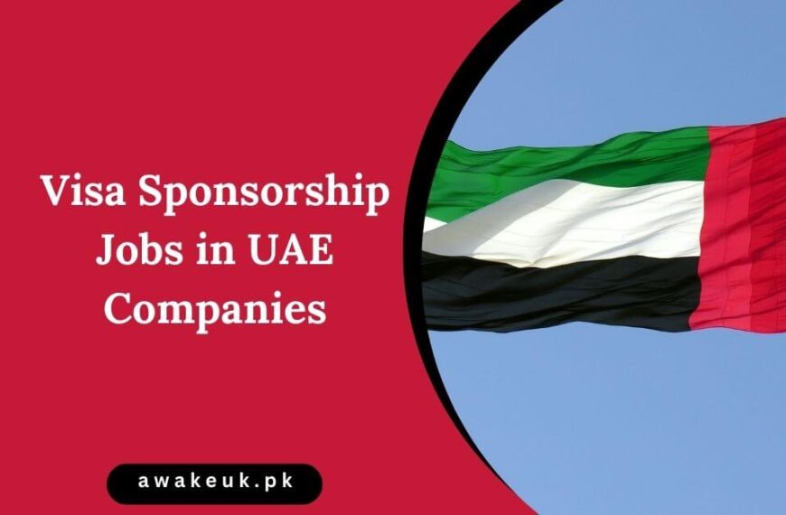 Visa Sponsorship Jobs in UAE Companies