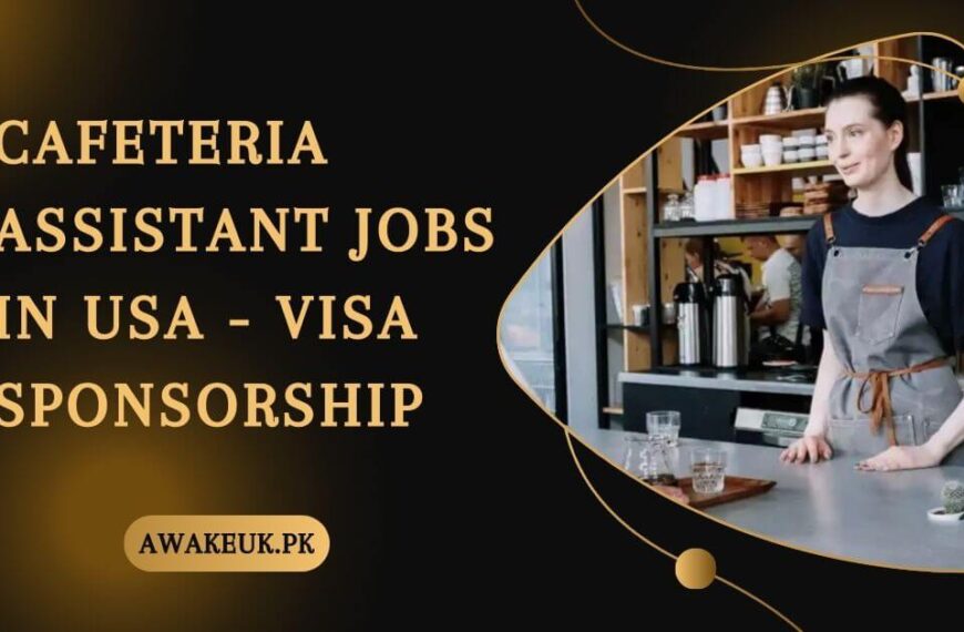 Cafeteria Assistant Jobs in USA - Visa Sponsorship