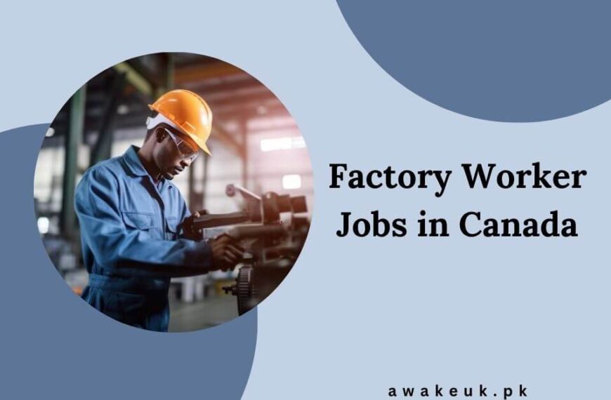 Factory Worker Jobs in Canada