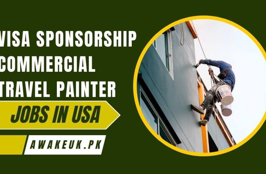 Visa Sponsorship Commercial Travel Painter Jobs in USA