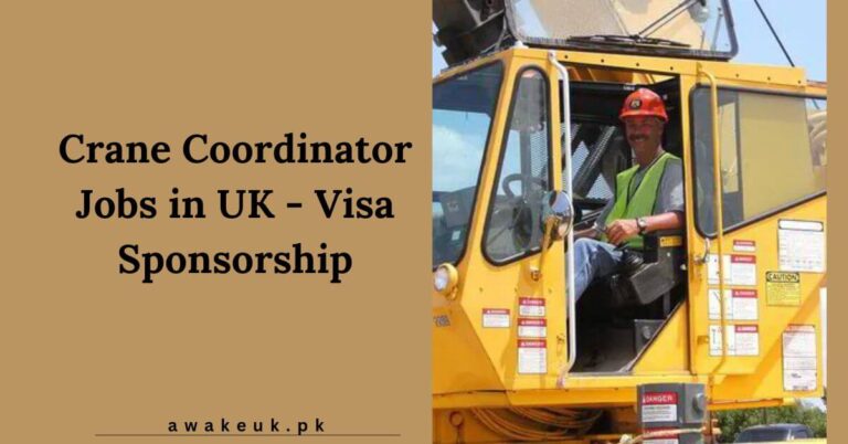 Crane Coordinator Jobs in UK - Visa Sponsorship