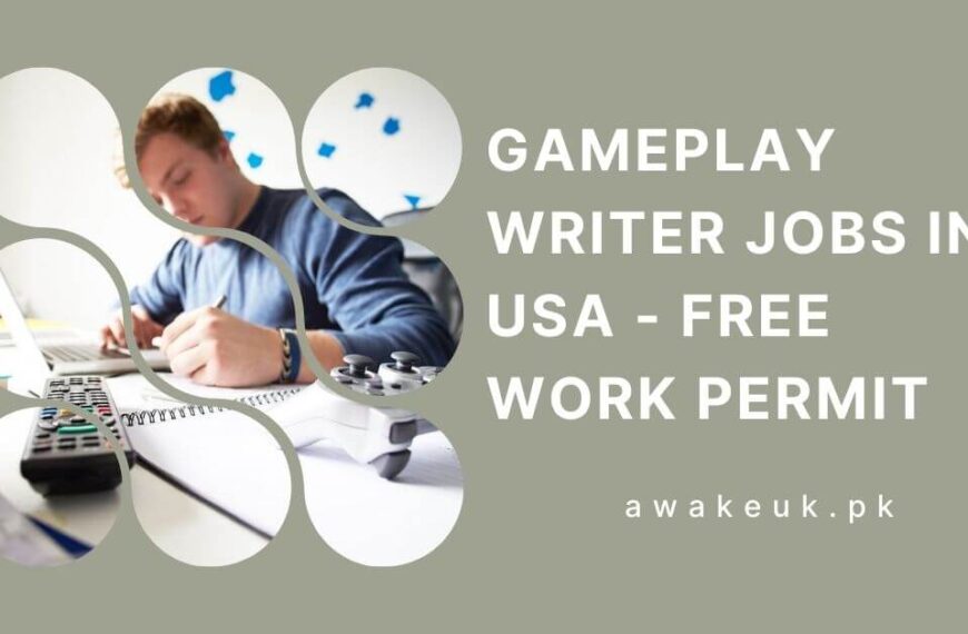 Gameplay Writer Jobs in USA - Free Work Permit