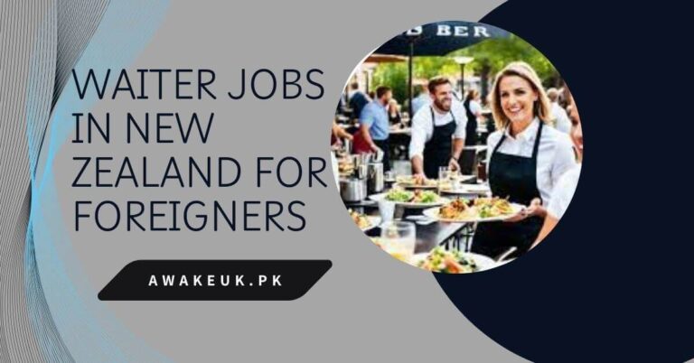 Waiter Jobs in New Zealand for Foreigners 2025 – Apply Now