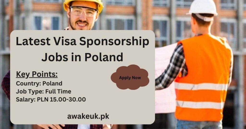 Latest Visa Sponsorship Jobs in Poland