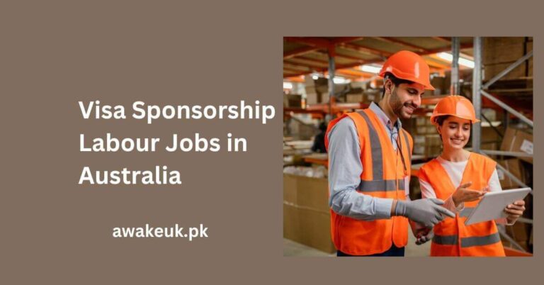 Visa Sponsorship Labour Jobs in Australia