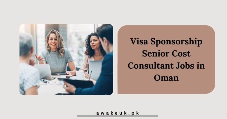 Visa Sponsorship Senior Cost Consultant Jobs in Oman